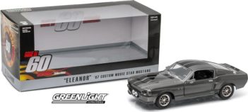 "ELEANOR" ´67 Custom Movie Star Mustang - Gone in 60 Seconds Collectibles - Greenlight - 1/24 - Imagem 3