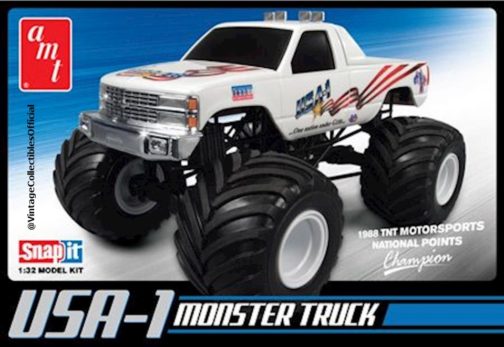 Kit AMT USA-1 Monster Truck 4x4 - 1/32